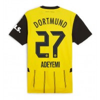 Fotballdrakt Herre Borussia Dortmund Karim Adeyemi #27 Hjemmedrakt 2024-25 Kortermet